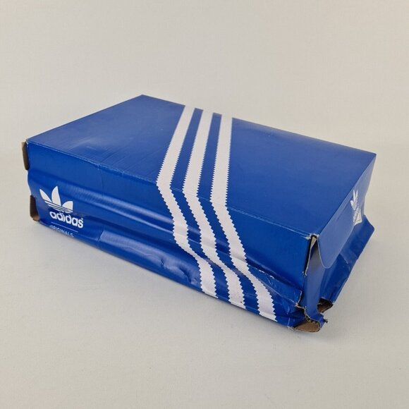 adidas Originals SAMOA Blue Grey Mens Shoes Leather Sneakers - Picture 11 of 11